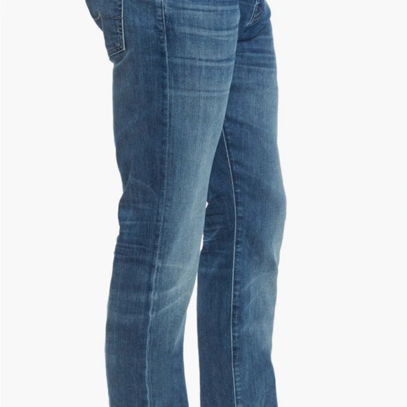 7 for All Mankind Luxe Performance The Straight Leg Jeans Sz 38 - Picture 1 of 13